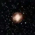 NGC 4361 imaged in infrared by the Spitzer Space Telescope
