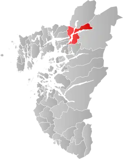 Sand within Rogaland
