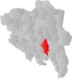Ringsaker within Innlandet