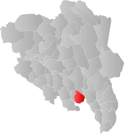 Østre Toten within Innlandet