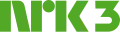NRK3's first, original and previous logo used from 3 September 2007 to 10 October 2011.