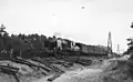 NS 4005 with a passenger train near Nunspeet. (September 1946)