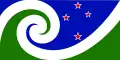"Manawa" (Blue & Green) by Otis Frizzell (2015)