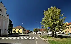 Centre of Nadějkov