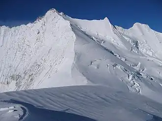 Nadelhorn seen from the Ulrichshorn