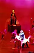 Winter Show, Prince of darkness in action in, "Return of the Ancients".1978.