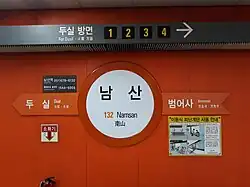Station Sign