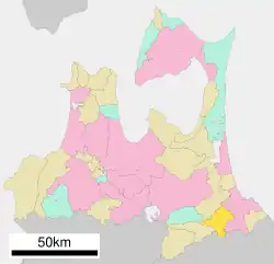 Location of Nanbu