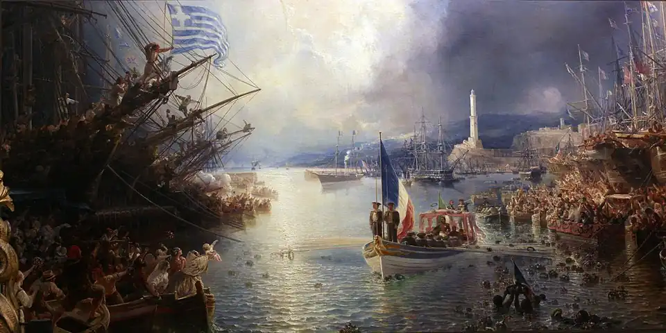 Napoleon III Visiting Genoa, in 1859,, during the Austro-Sardinian War