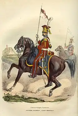 Red lancer.