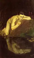 Narkisos, Magnus Enckell