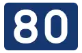 Nat road 80 BG.svg