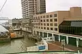 River side in June 1997 shows damage caused by Bright Field collision