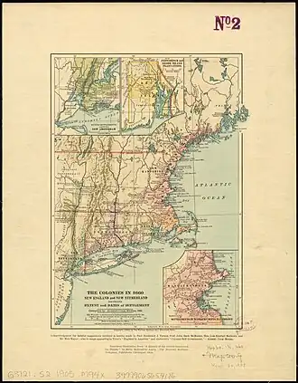 New England in 1660
