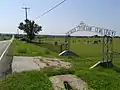 The New Sweden Lutheran Cemetery in New Sweden, Texas
