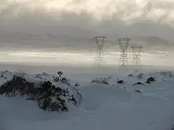 Image 50Central Plateau in winter (from Geography of New Zealand)