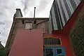 Back Entrance to the Niagara Galleries with Old and New Sections.