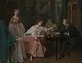Les Heures du Jour (The Hours of the Day) - le matin National Gallery London