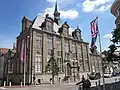 Courthouse in Nieuwpoort