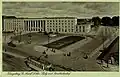 Hansaplatz in Königsberg with the North railway station, ca. 1942