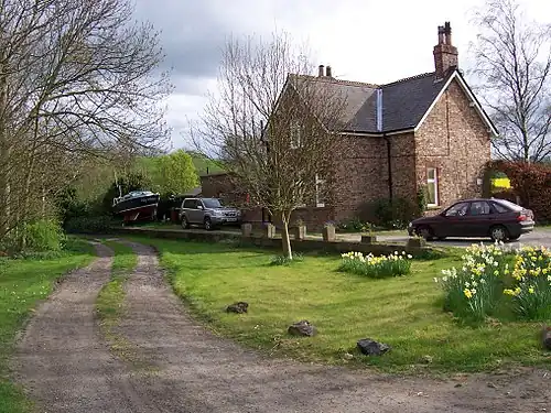 North Grimston station in April 2007