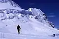 North Twin icefall and Twins Tower