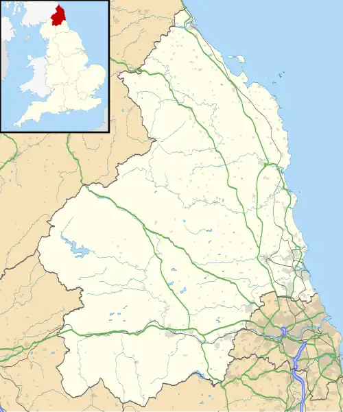 Slaley Hall is located in Northumberland