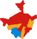 1991 results map
