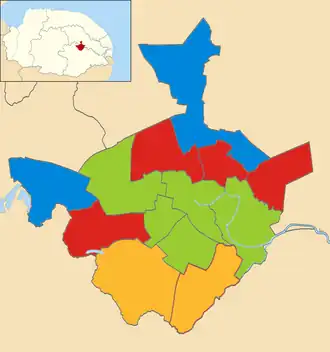 2008 results map