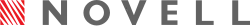 Novell's so-called "shark's teeth" logo, used from the late 1980s to 1996[23]