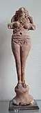 Nude woman statuette Ur III Shimashki dynasty 2000–1940 BC. Louvre Museum