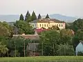 View on the town