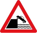 Unprotected quayside or riverbank