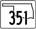 Muskogee Turnpike marker