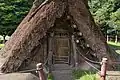 restored pit dwelling