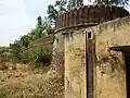 outer pillar and boundary wall