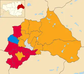 2006 results map