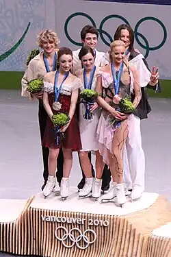 Tessa Virtue and Scott Moir at the 2010 Winter Olympics