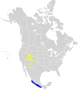 Map of range