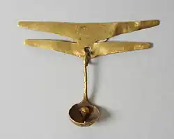 Ornament; 13th–16th century; hammered gold; overall: 4.45 x 6.35&nbsp;cm; Metropolitan Museum of Art (New York City, New York)