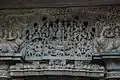 Ornated lintel with the Makara (mythical beasts) on either side