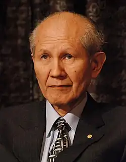 Osamu Shimomura, one of the 2008 Nobel Prize in Chemistry for green fluorescent protein (GFP).