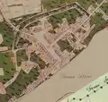 Ottensheim, Upper Austria. 'Franziszeische Landesaufnahme' 2nd Military Survey c1835