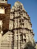 Outer view of the Jagat Shiromani Temple