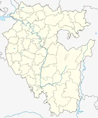 Burly is located in Bashkortostan