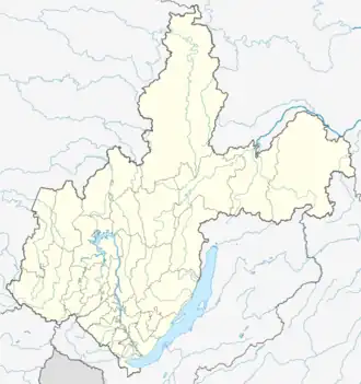 Kirensk is located in Irkutsk Oblast