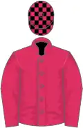 Cherry, black check cap