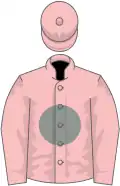 Pink, grey disc