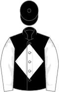 Black, white diamond and sleeves