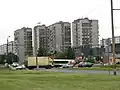 Andreja Saharova street in Pļavnieki